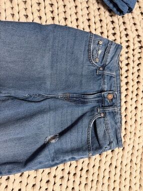Sincerely Jules Mid Wash High-Rise Jeans - Blue